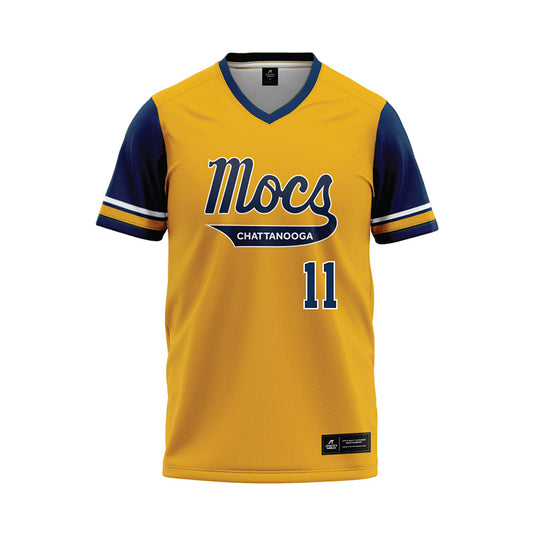 UTC - NCAA Men's Basketball : Billy Smith - Gold Jersey-0