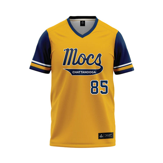 UTC - NCAA Football : Nathaniel Eberly-Rodriguez - Gold Baseball Jersey-0