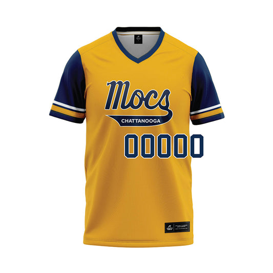UTC - NCAA Football : Kelby Glaze - Gold Jersey-0