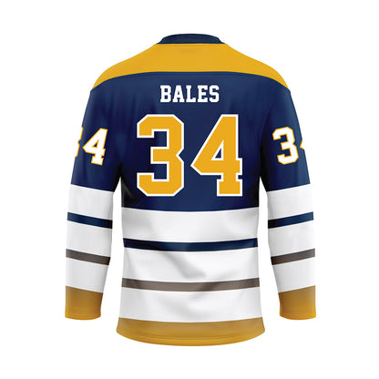 UTC - NCAA Softball : Emery Bales - Blue Hockey Jersey-1