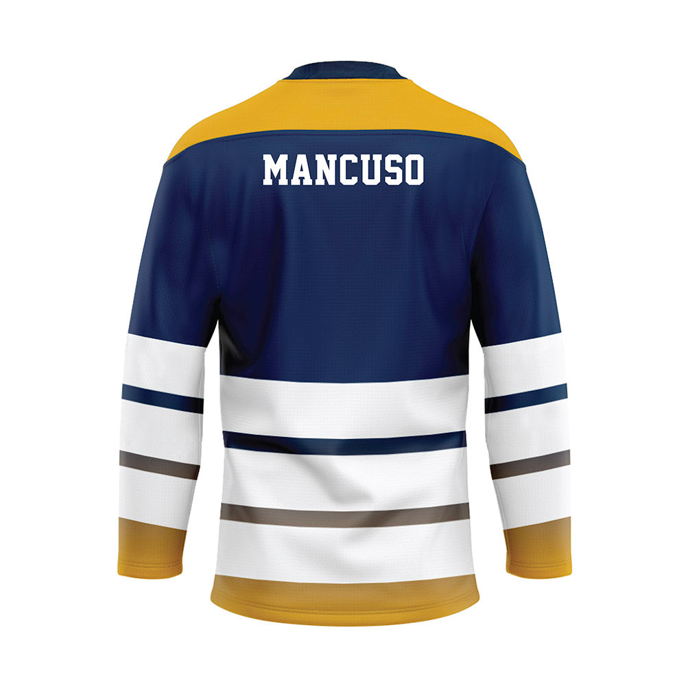 UTC - NCAA Women's Tennis : Ella Mancuso - Blue Hockey Jersey-1