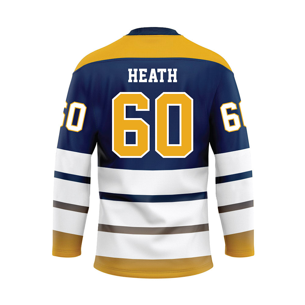 UTC - NCAA Football : JJ Heath - Blue Hockey Jersey-1