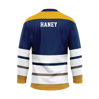 UTC - NCAA Women's Track & Field : Norah Haney - Blue Hockey Jersey-1