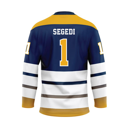 UTC - NCAA Softball : Annika Segedi - Blue Hockey Jersey-1