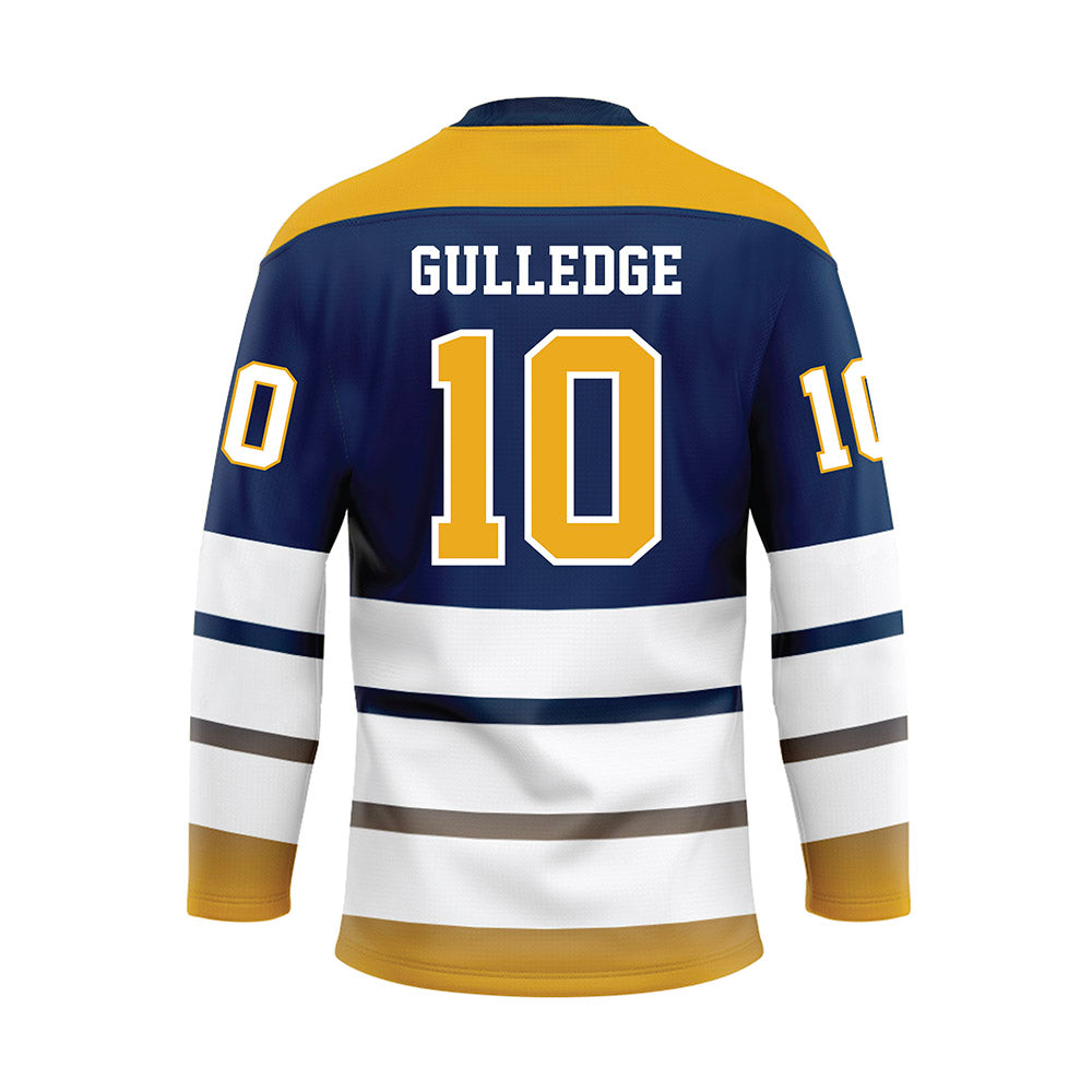 UTC - NCAA Beach Volleyball : Ansley Gulledge - Blue Hockey Jersey-1