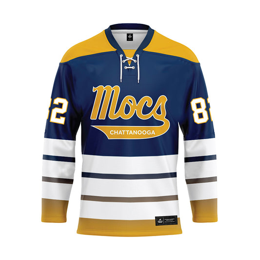 UTC - NCAA Football : KaJuan Harris - Blue Hockey Jersey-0