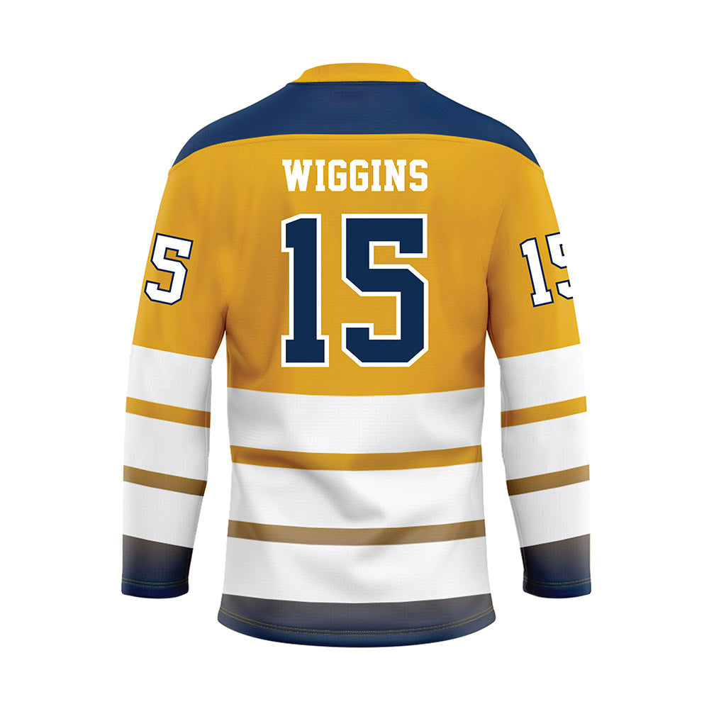 UTC - NCAA Women's Volleyball : Destiny Wiggins - Gold Hockey Jersey-1
