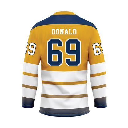 UTC - NCAA Football : Aidan Donald - Gold Hockey Jersey-1