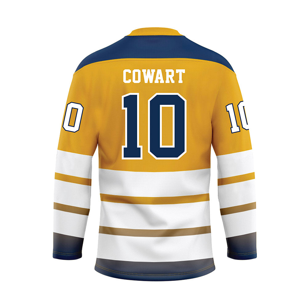 UTC - NCAA Softball : Ava Cowart - Gold Hockey Jersey-1