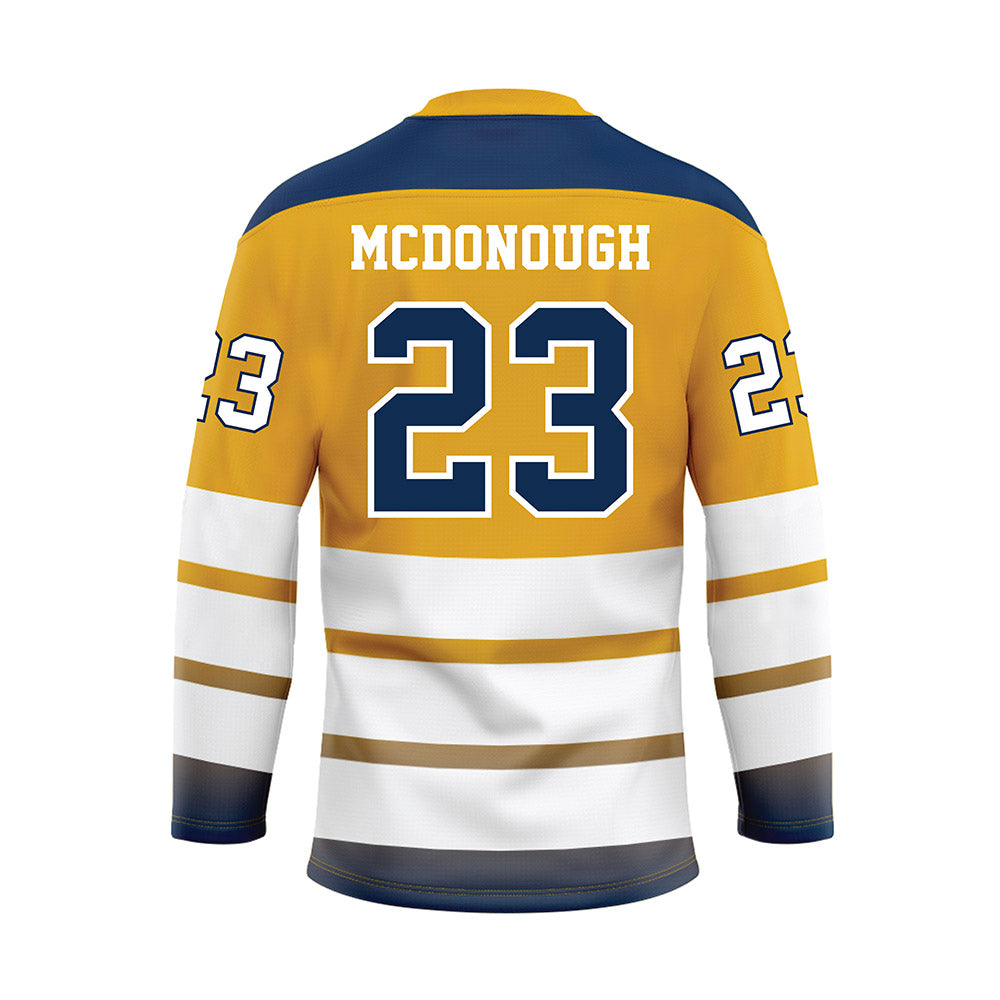 UTC - NCAA Women's Soccer : Ellie McDonough - Gold Hockey Jersey-1