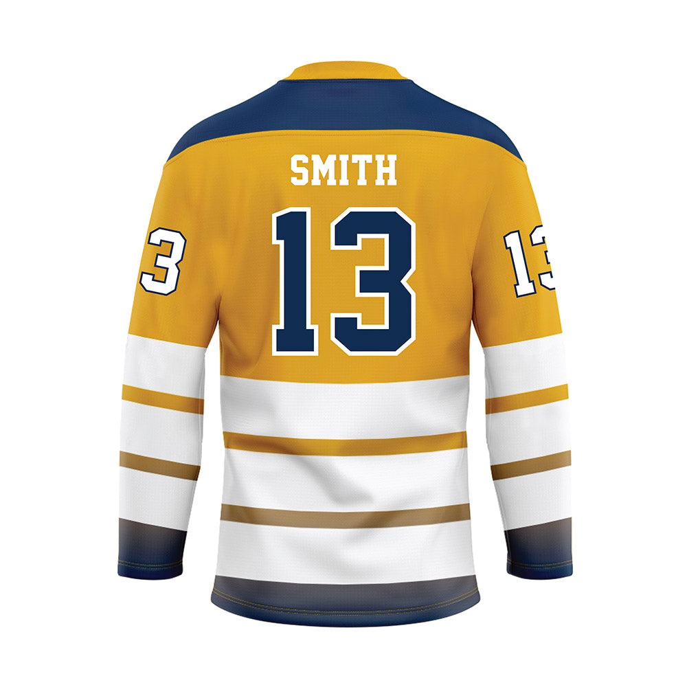 UTC - NCAA Women's Soccer : Mackenzie Smith - Gold Hockey Jersey-1