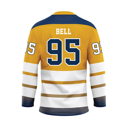 UTC - NCAA Football : Ryan Bell - Gold Hockey Jersey-1