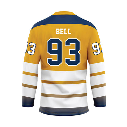 UTC - NCAA Football : Mekhi Bell - Gold Hockey Jersey-1
