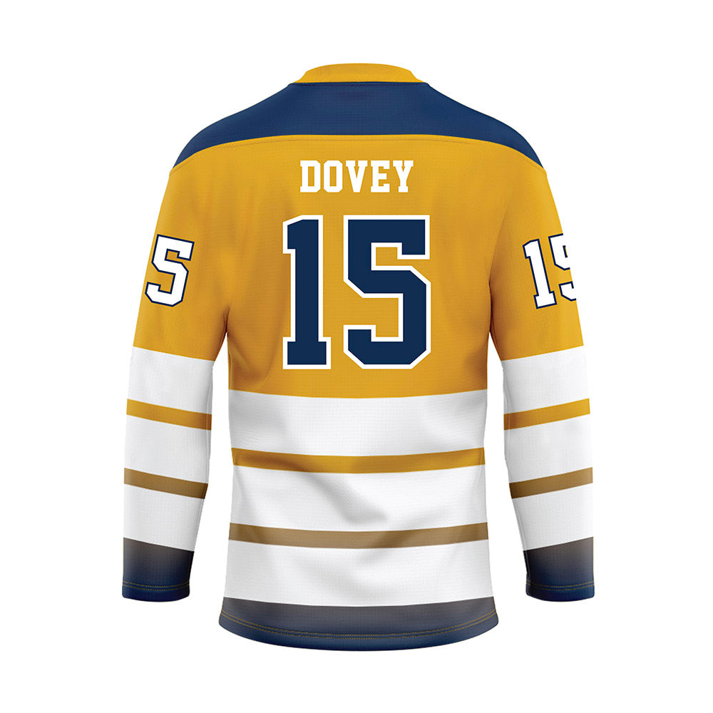 UTC - NCAA Softball : Anna Dovey - Gold Hockey Jersey-1