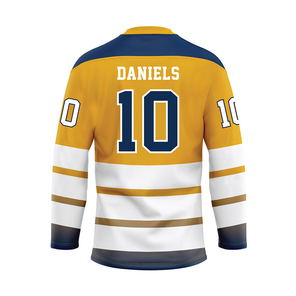 UTC - NCAA Football : Orlando Daniels - Gold Hockey Jersey-1