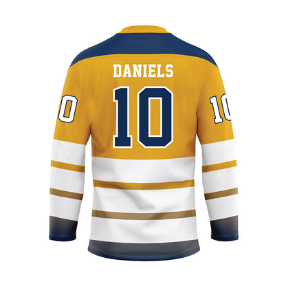 UTC - NCAA Football : Orlando Daniels - Gold Hockey Jersey-1