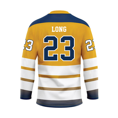 UTC - NCAA Softball : Taylor Long - Gold Hockey Jersey-1