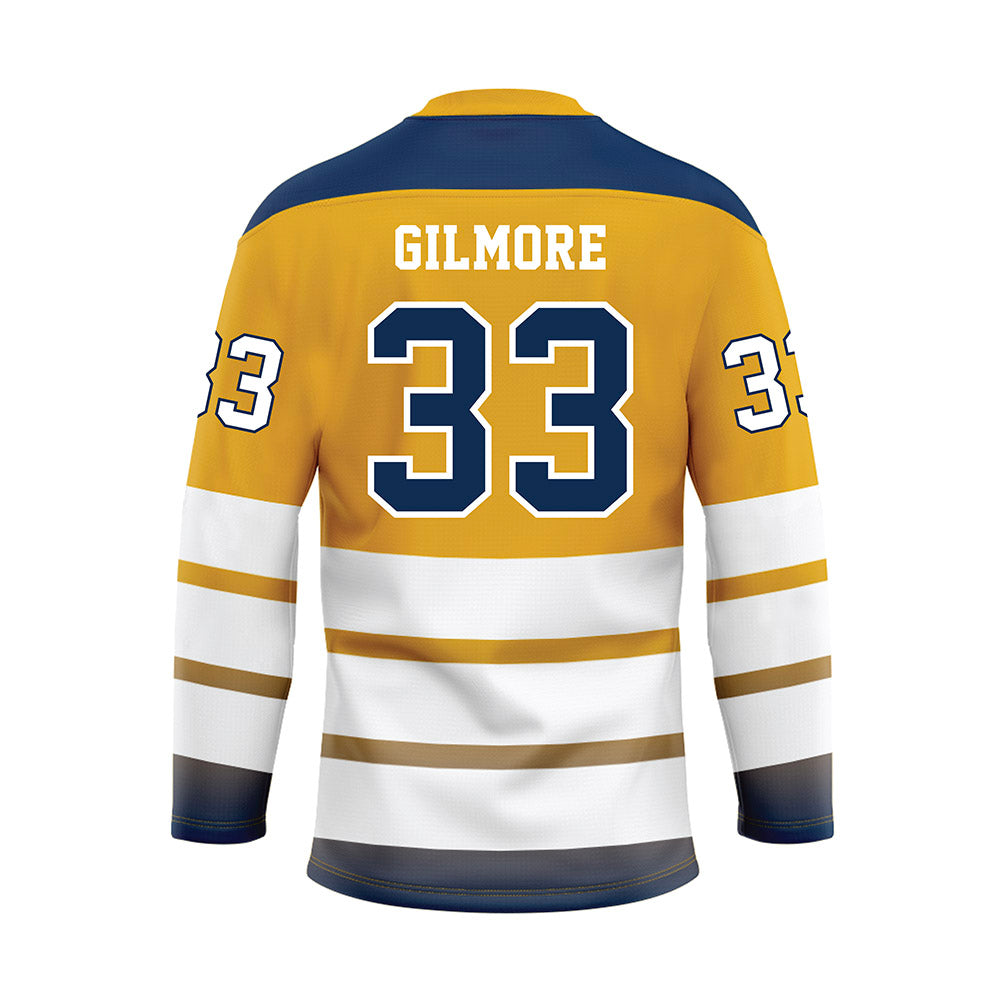 UTC - NCAA Football : Jestin Gilmore - Gold Hockey Jersey-1
