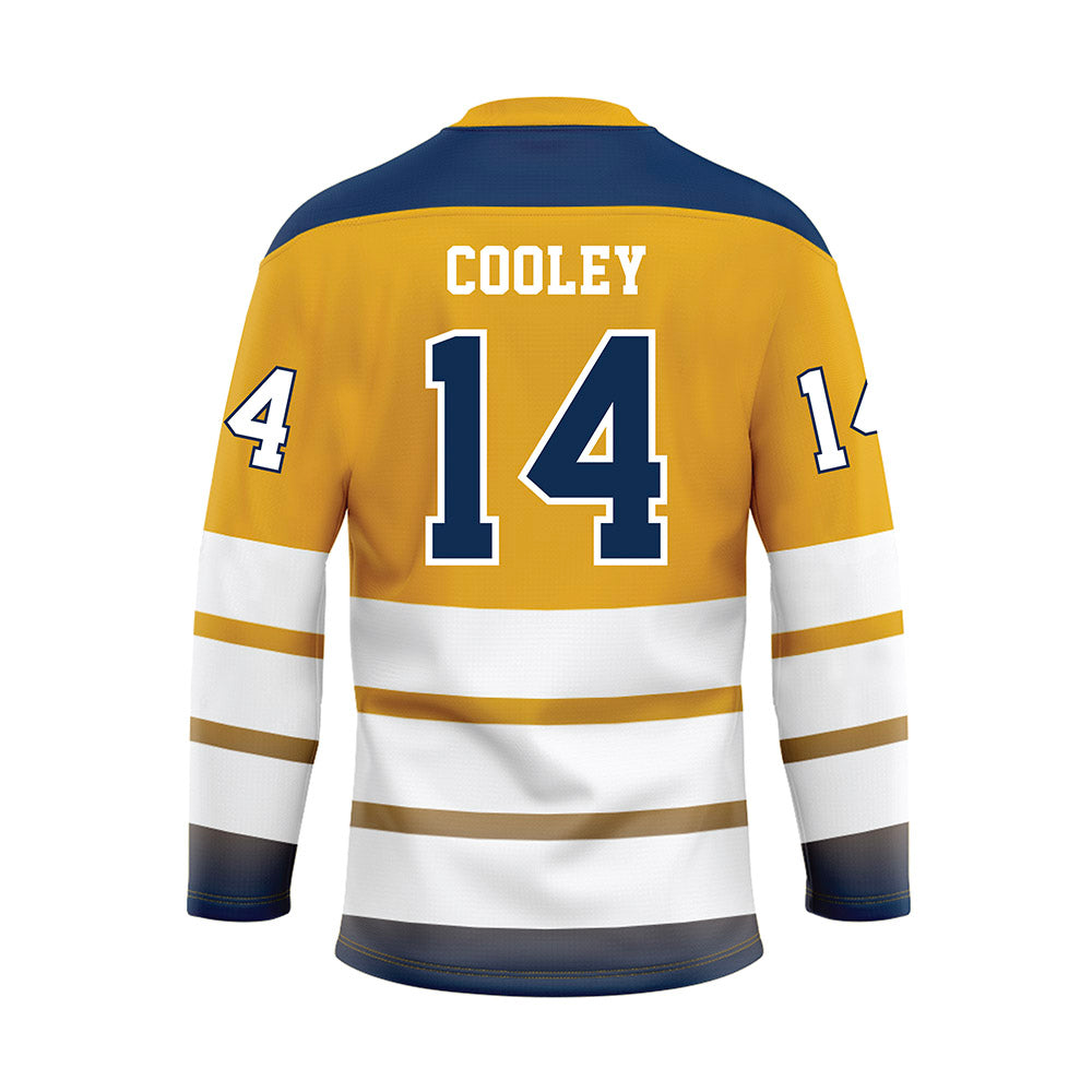 UTC - NCAA Softball : Lexi Cooley - Gold Hockey Jersey-1