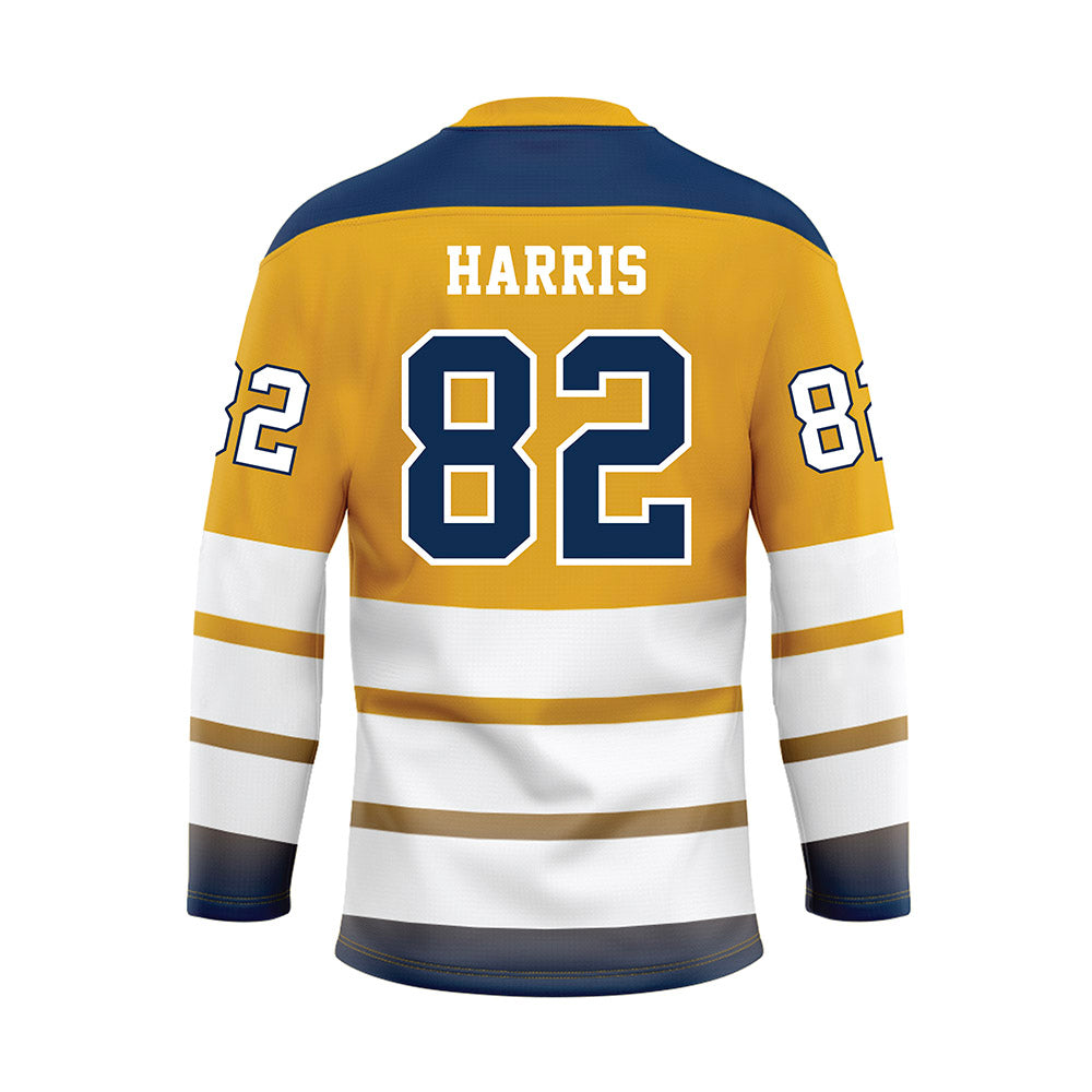 UTC - NCAA Football : KaJuan Harris - Gold Hockey Jersey-1