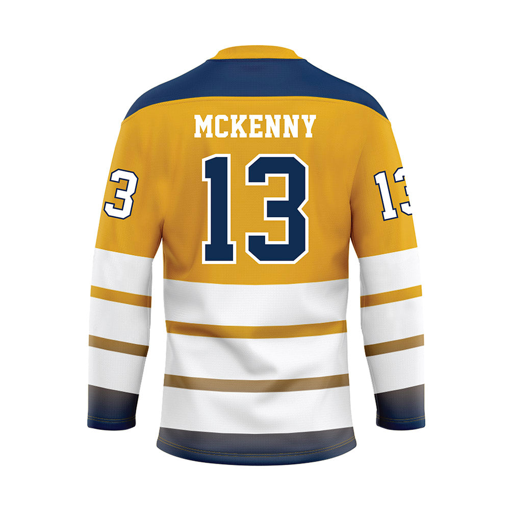 UTC - NCAA Beach Volleyball : Ashli McKenny - Gold Hockey Jersey-1