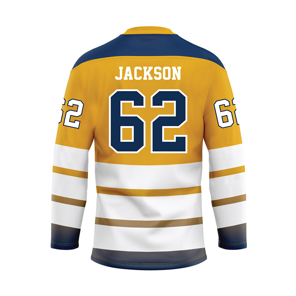 UTC - NCAA Football : Tracy Jackson - Gold Hockey Jersey-1