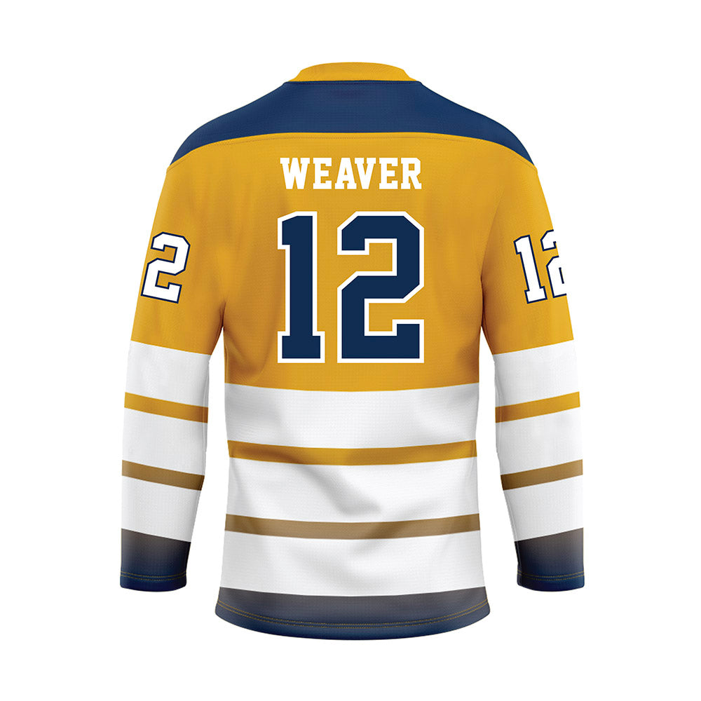 UTC - NCAA Women's Basketball : London Weaver - Gold Hockey Jersey-1