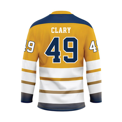 UTC - NCAA Football : Gunnar Clary - Gold Hockey Jersey-1