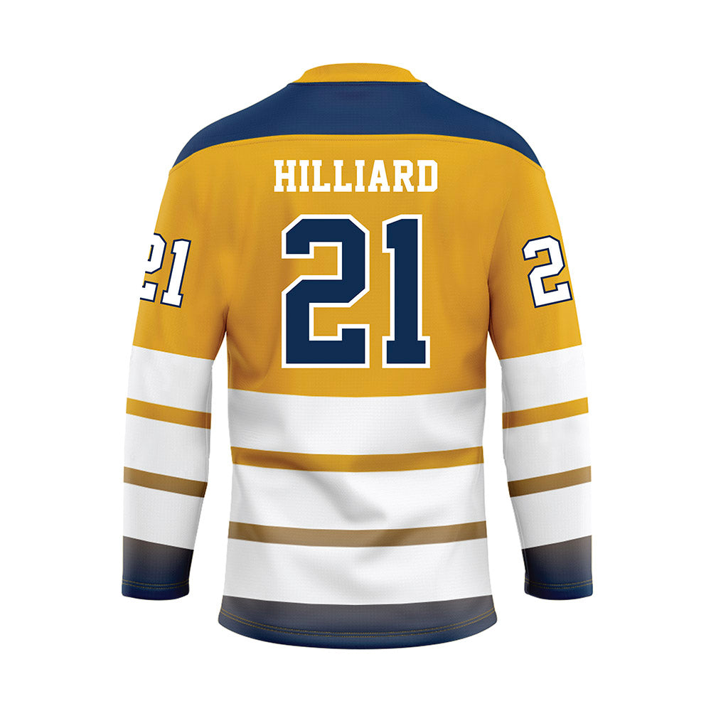 UTC - NCAA Women's Volleyball : Finley Hilliard - Gold Hockey Jersey-1
