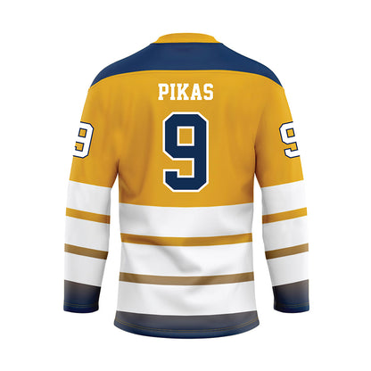 UTC - NCAA Softball : Abi Pikas - Gold Hockey Jersey-1