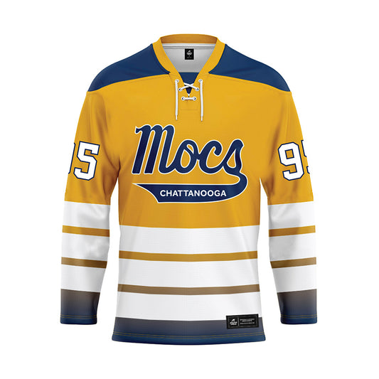 UTC - NCAA Football : Ryan Bell - Gold Hockey Jersey-0