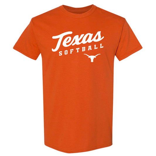 Texas - NCAA Softball : Victoria Hunter - NCAA® Classic Shersey T-Shirt-0