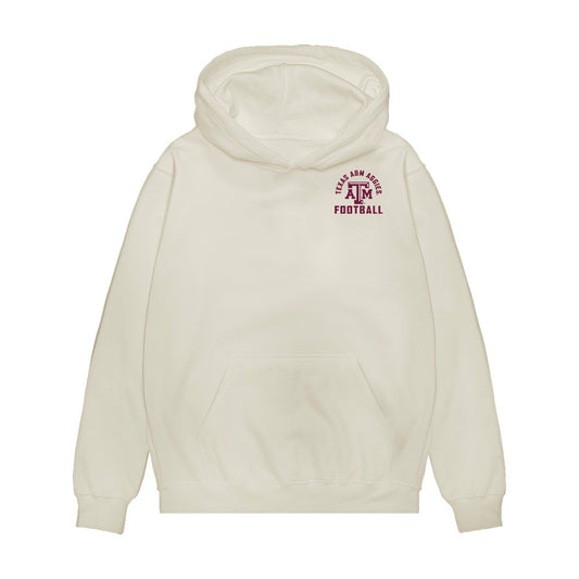 Texas A&M - NCAA Football : Jordan Shaw - Collage Premium Hooded Sweatshirt-0