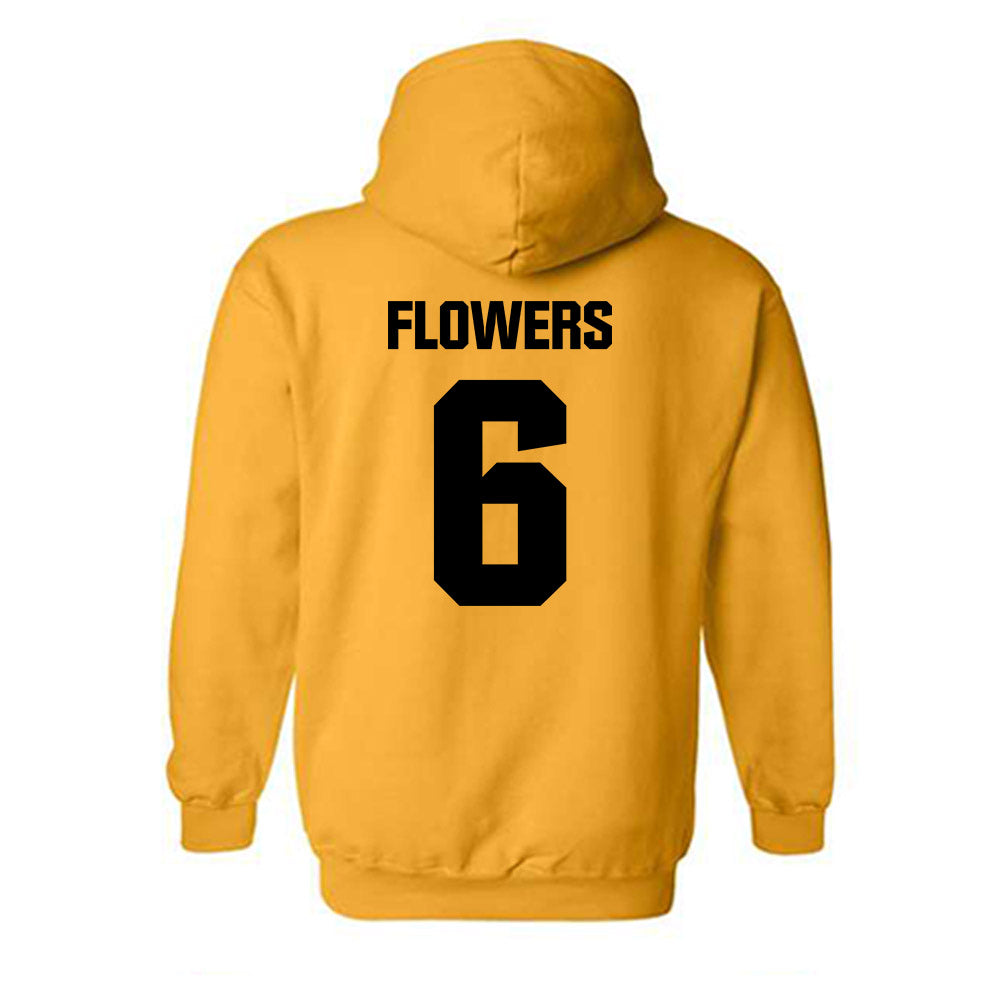 Alabama State - NCAA Women's Basketball : NyKeria Flowers - Classic Shersey Hooded Sweatshirt-1