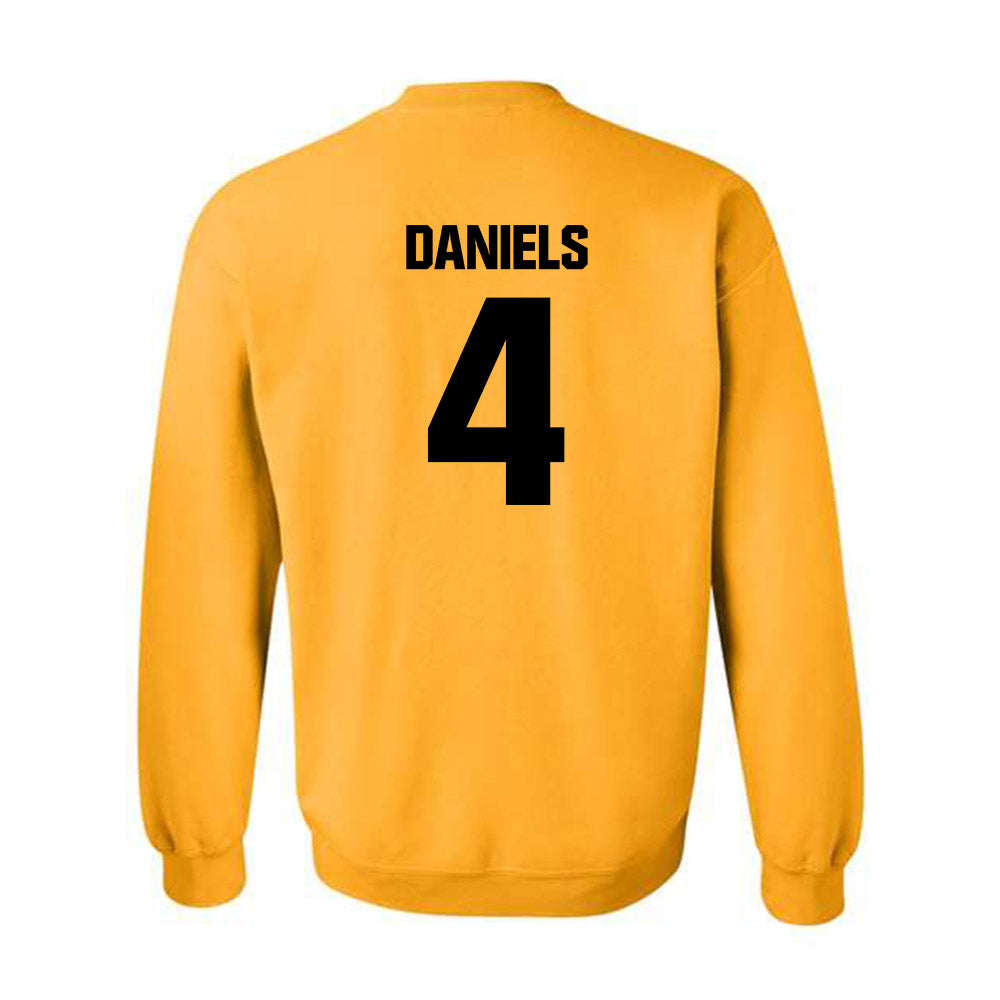 Alabama State - NCAA Women's Basketball : Aamori Daniels - Classic Shersey Crewneck Sweatshirt-1
