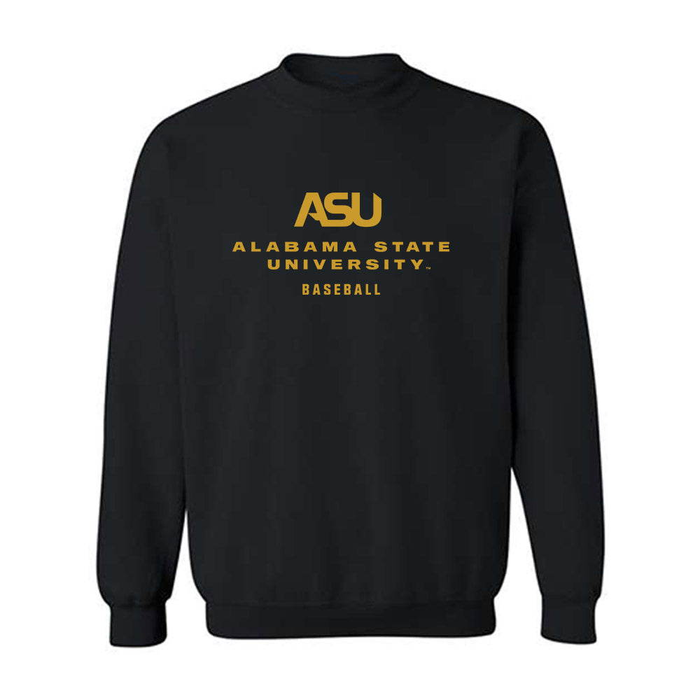 Alabama State - NCAA Baseball : Caleb Sanders - Classic Shersey Crewneck Sweatshirt-0