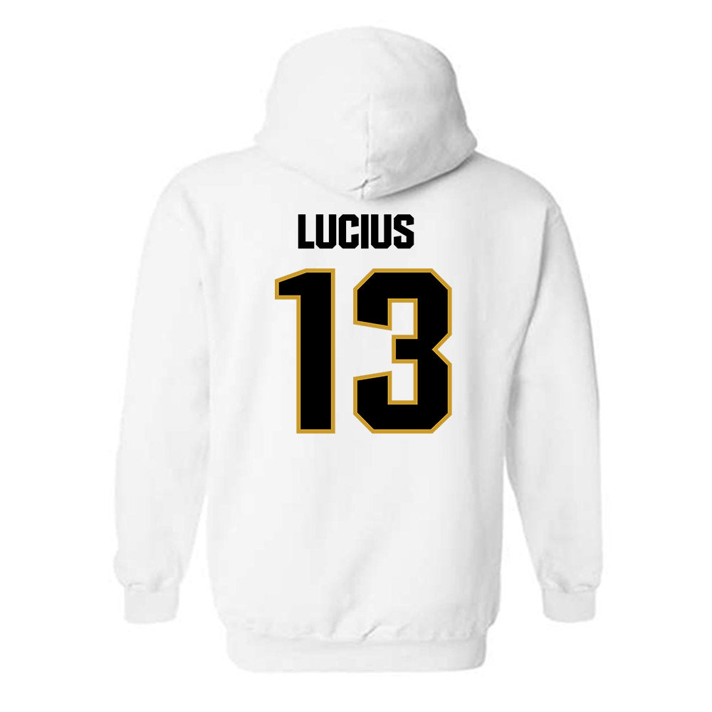 Alabama State - NCAA Football : Corey Lucius - Classic Shersey Hooded Sweatshirt-1