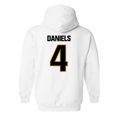 Alabama State - NCAA Women's Basketball : Aamori Daniels - Classic Shersey Hooded Sweatshirt-1