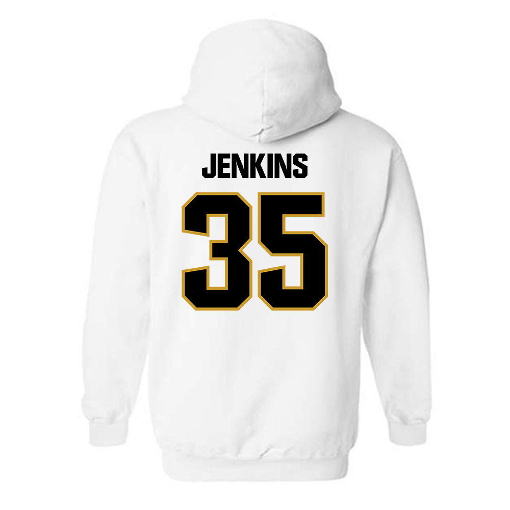 Alabama State - NCAA Baseball : Niguel Jenkins - Classic Shersey Hooded Sweatshirt-1