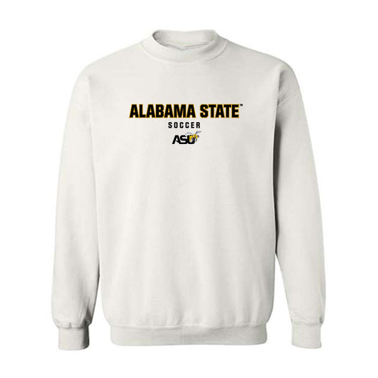 Alabama State - NCAA Women's Soccer : Jordan Williams - Classic Shersey Crewneck Sweatshirt-0