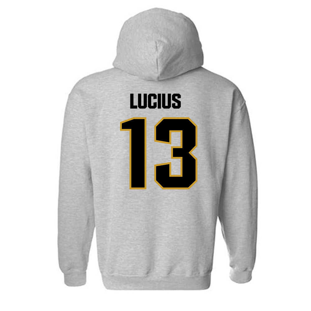 Alabama State - NCAA Football : Corey Lucius - Classic Shersey Hooded Sweatshirt-1
