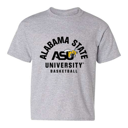 Alabama State - NCAA Men's Basketball : Micah Simpson - Classic Shersey Youth T-Shirt-0