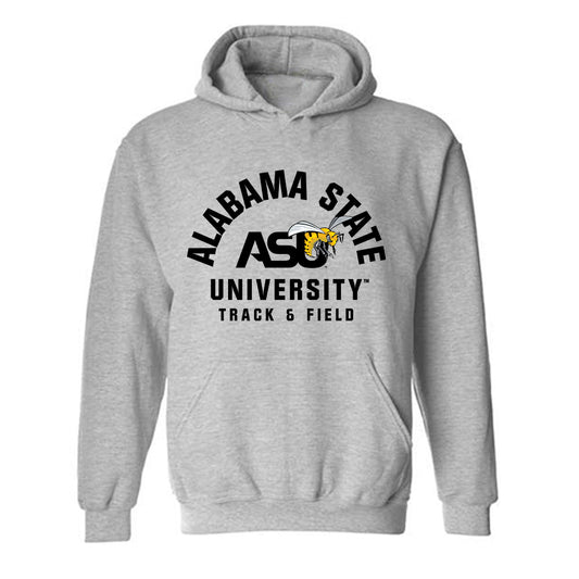 Alabama State - NCAA Men's Track & Field : Noel Asiedu - Classic Shersey Hooded Sweatshirt-0
