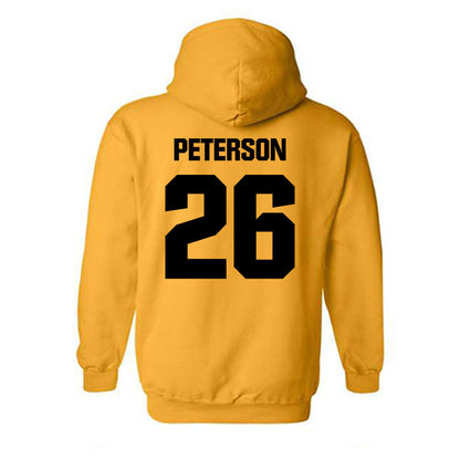 Alabama State - NCAA Baseball : James Peterson - Classic Shersey Hooded Sweatshirt-1