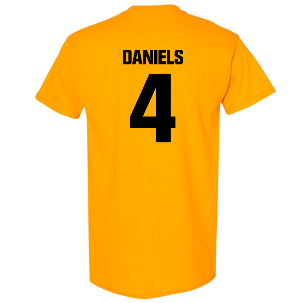 Alabama State - NCAA Women's Basketball : Aamori Daniels - Classic Shersey T-Shirt-1