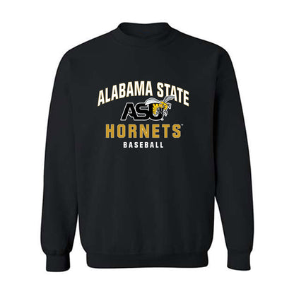 Alabama State - NCAA Baseball : Zack Wallace - Classic Shersey Crewneck Sweatshirt-0