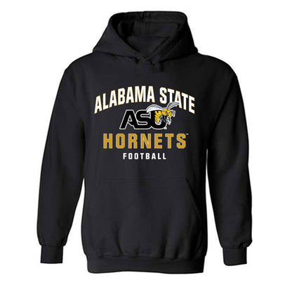 Alabama State - NCAA Football : Tashaun Sims - Classic Shersey Hooded Sweatshirt-0