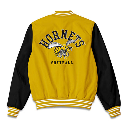 Alabama State - NCAA Softball : Amanda Cintron - Bomber Jacket-1