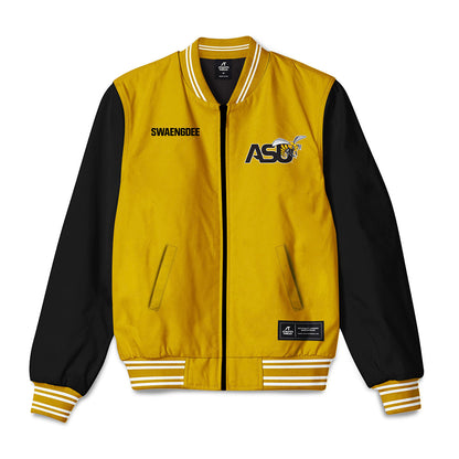 Alabama State - NCAA Men's Golf : Narabodin Swaengdee - Bomber Jacket-0