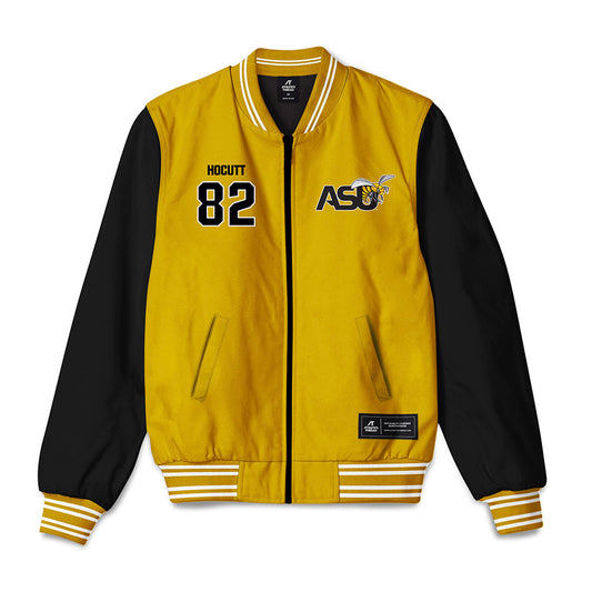Alabama State - NCAA Football : Will Hocutt - Bomber Jacket-0